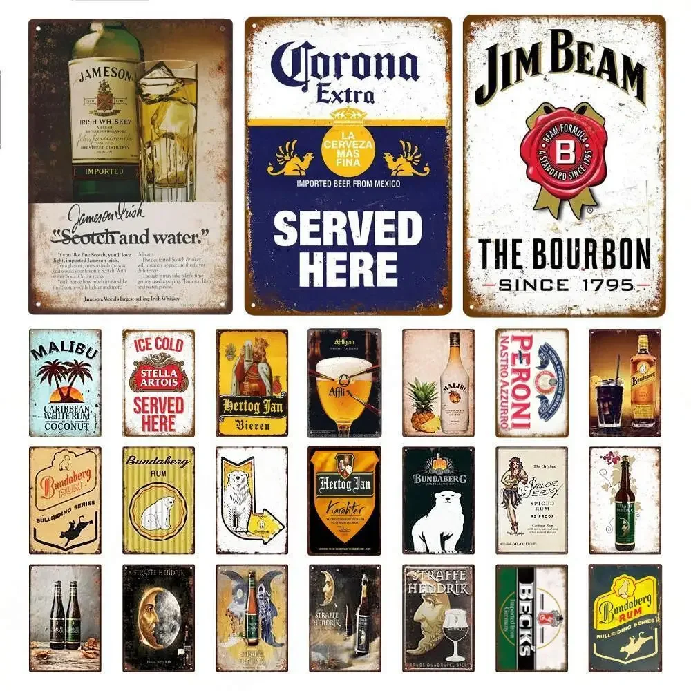 ป้ายโลหะไวน์มาลิบูแบรนด์เบียร์ - Wine Beer Pub บทวิจารณ์และราคา