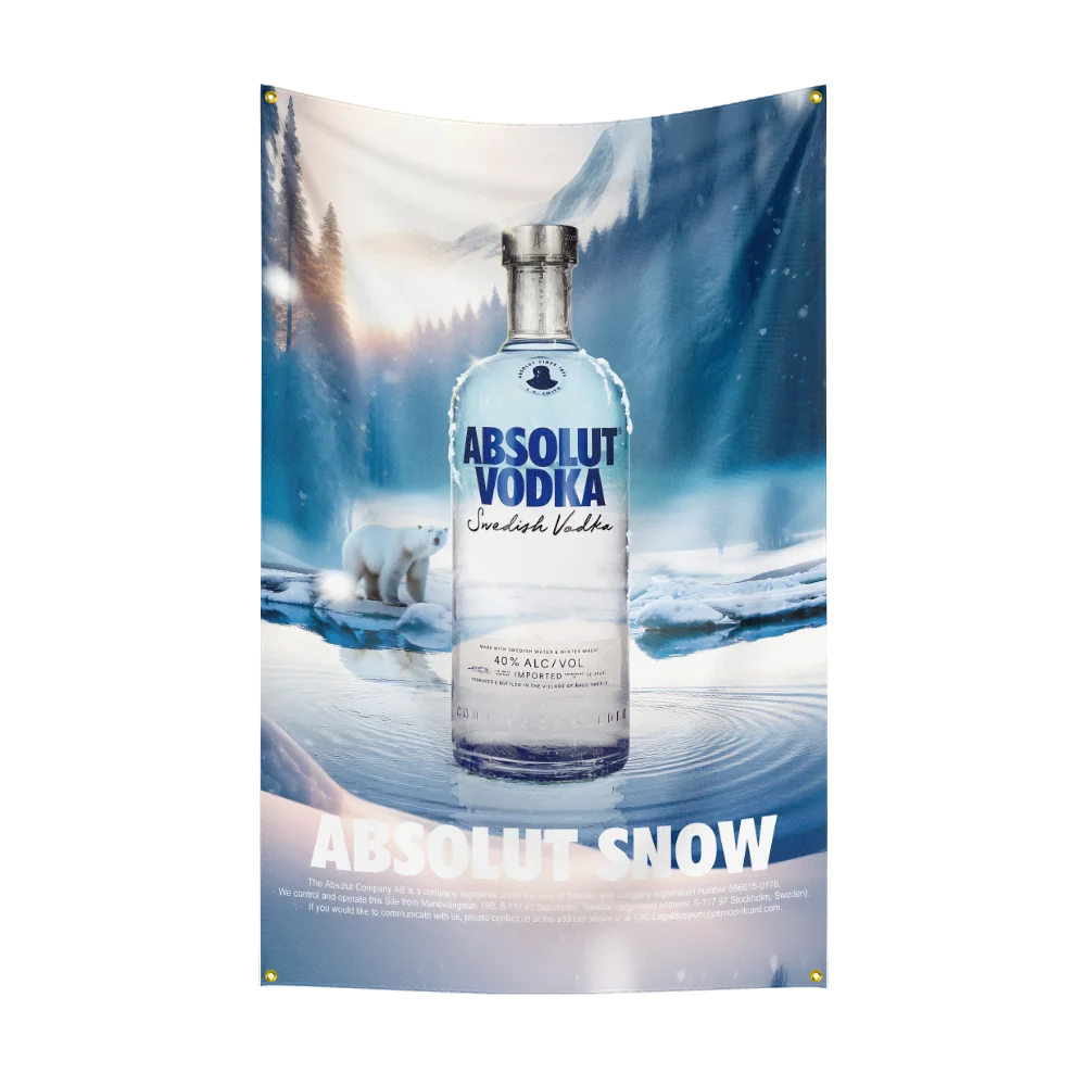 3 × 5ft A-Absolut วอดก้าธงโพลี - Wine Beer Rum บทวิจารณ์และราคา