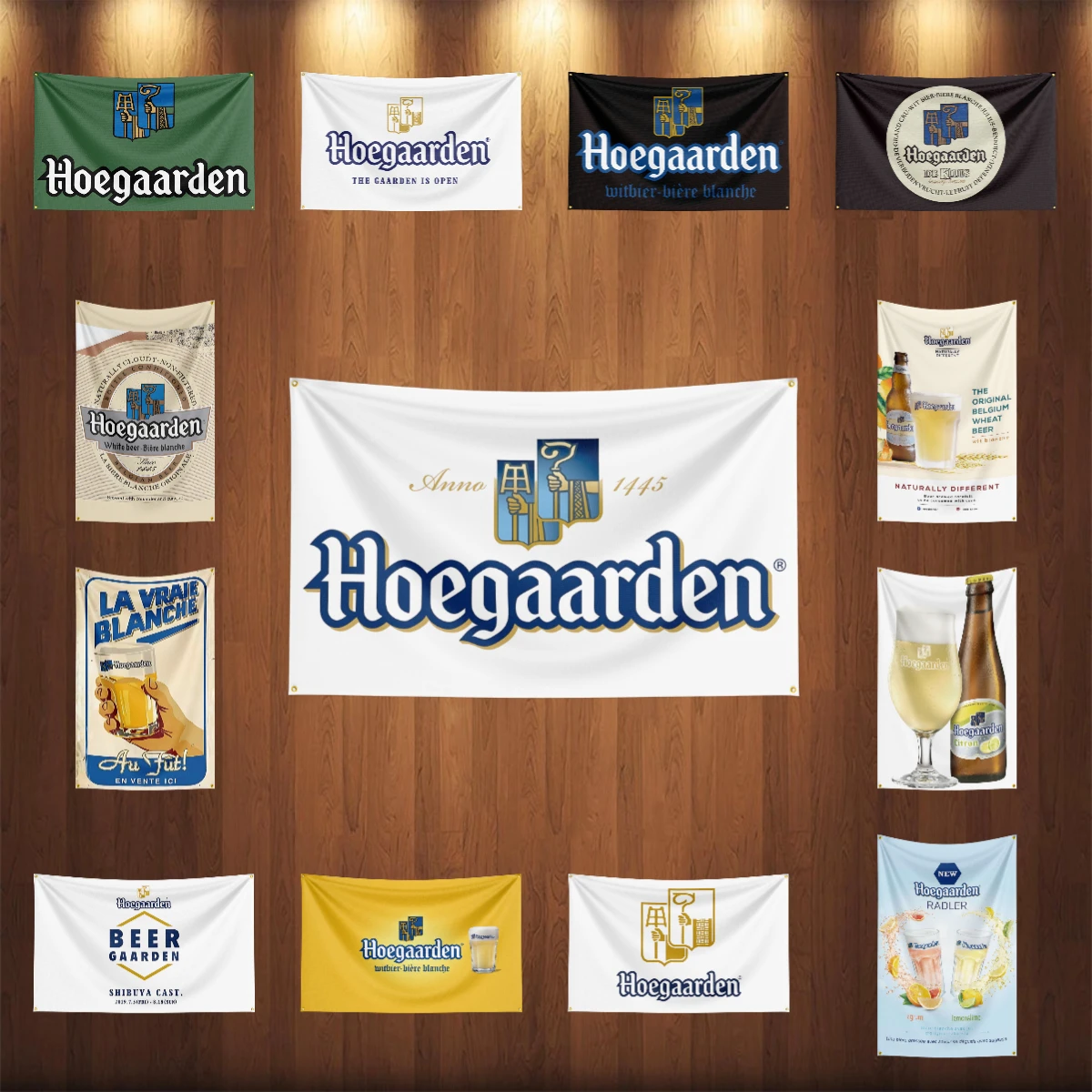 3 × 5ft h-Hoegaardens เบียร์ธง - Wine Beer Rum บทวิจารณ์และราคา